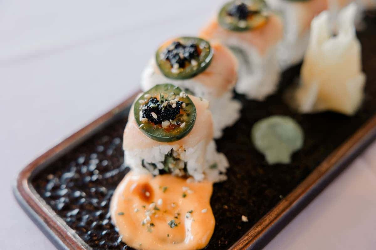 Elegant dining at Blu Pointe