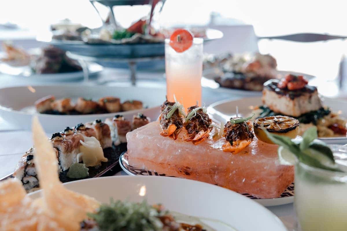Seasonal cuisine at Blu Pointe