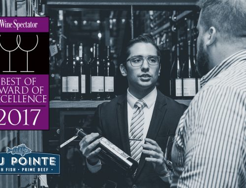 Blu Pointe Wins Wine Spectators Best of Award of Excellence for 2017